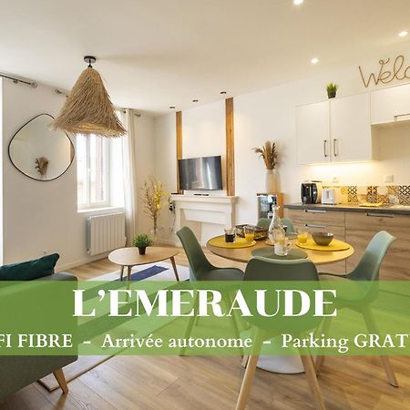 L'Emeraude - 1 A 4P - Wifi Fibre - Parking Gratuit Pont d'Ain Bagian luar foto