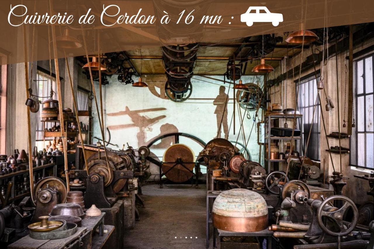 L'Emeraude - 1 A 4P - Wifi Fibre - Parking Gratuit Pont d'Ain Bagian luar foto