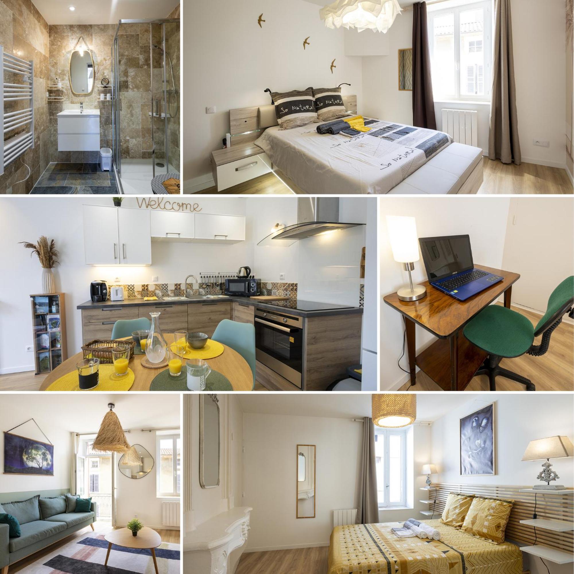L'Emeraude - 1 A 4P - Wifi Fibre - Parking Gratuit Pont d'Ain Bagian luar foto